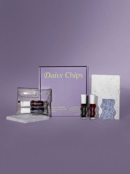 DAILYCHIPS DAILYCHIPS Lip Tint 2 Pack (Wave Mirror + PVC Pouch)