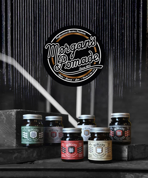 MORGAN'S POMADE Almond Oil & Shea Butter Classic Pomade [Cream Label]