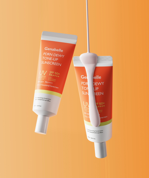 genabelle PDRN Dewy Tone-Up Sunscreen 40ml + 3ml Squalane Serum