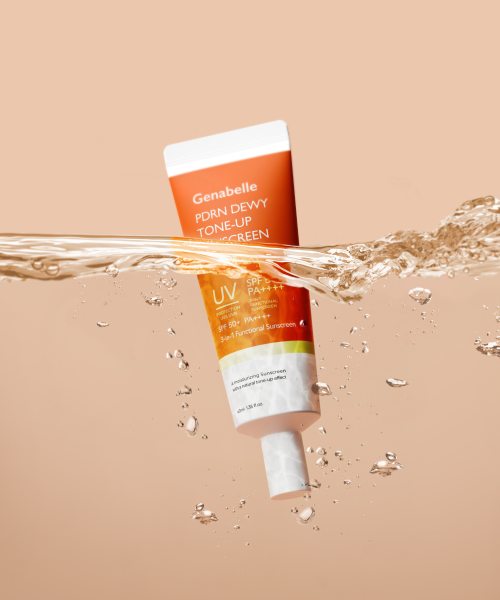 genabelle PDRN Dewy Tone-Up Sunscreen 40ml + 3ml Squalane Serum