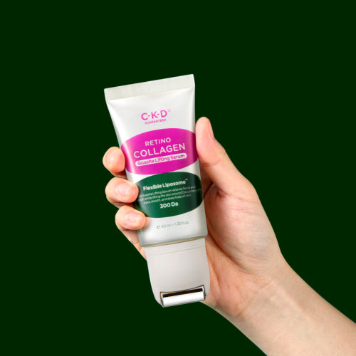 CKD GUARANTEED Retino Collagen Low Molecular 300 Gua Sha Lifting Serum 40ml + Refill 40ml