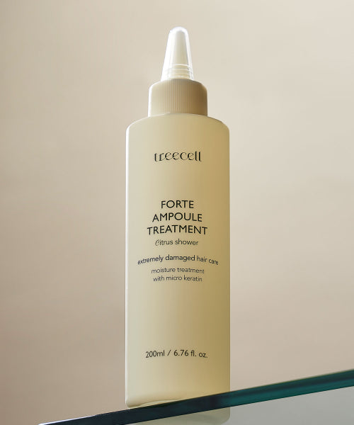 TREECELL [Highly praised combination] 2 types of damaged hair texture care (ampoule treatment 200ml + recovery oil essence 100ml) (+ free hair mist 20ml)