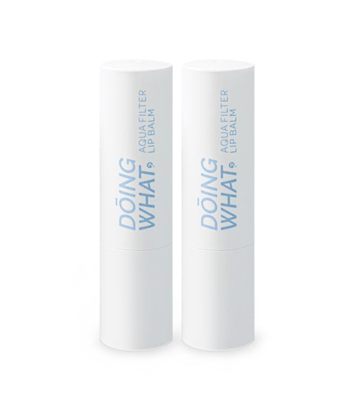 DOINGWHAT DOINGWHAT Aqua Filter Lip Balm Duo Set