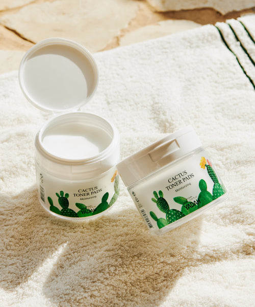 YADAH Cactus Vegan Toner Pad Double Plan (60 sheets + 60 sheets)