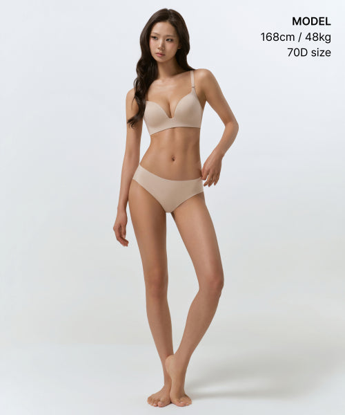 MUSINSA STANDARD WOMAN MUSINSA STANDARD WOMAN Women's Wireless Bra Beige