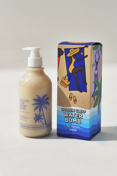 GOLDENCLIFF GOLDENCLIFF Water Balm Moisturizing Tanning Lotion 500ml