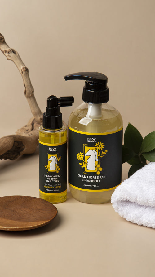 BODYHOLMES Gold Horse Oil Booster Hair Tonic