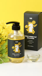 BODYHOLMES Gold horse oil shampoo (functional cosmetics that helps relieve hair loss symptoms)