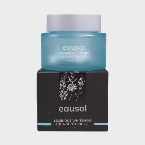 EAUSOL Luminous Radiance Aqua Soothing Gel 50ml - Radiance functional moisture care cica (centella extract) ingredient