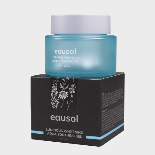 EAUSOL Luminous Radiance Aqua Soothing Gel 50ml - Radiance functional moisture care cica (centella extract) ingredient