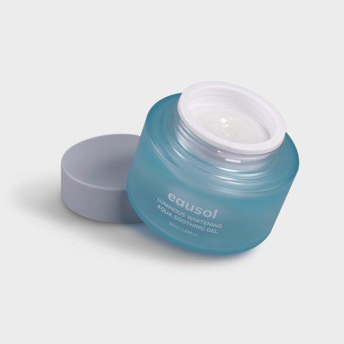 EAUSOL Luminous Radiance Aqua Soothing Gel 50ml - Radiance functional moisture care cica (centella extract) ingredient