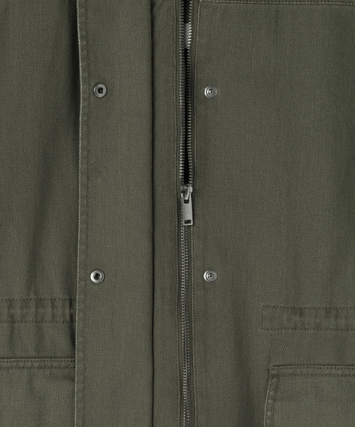 MUSINSA STANDARD WOMAN MUSINSA STANDARD WOMAN Women's Washed Cotton Hunting Jacket [Khaki]