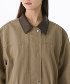 MUSINSA STANDARD WOMAN MUSINSA STANDARD WOMAN Women's Washed Cotton Hunting Jacket [Beige]