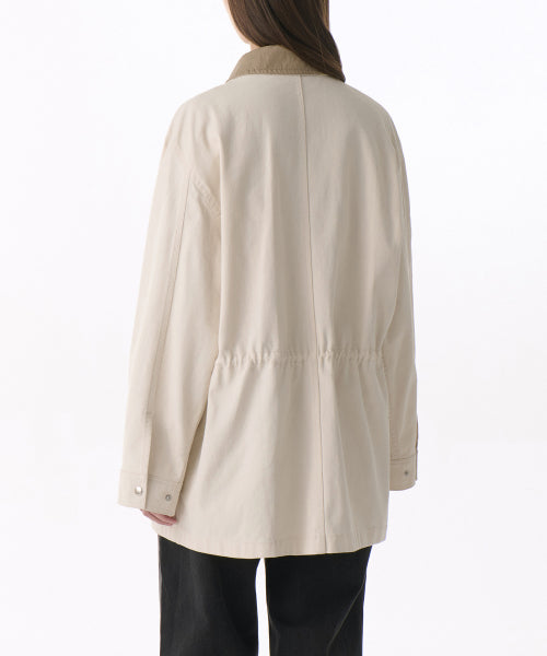 MUSINSA STANDARD WOMAN MUSINSA STANDARD WOMAN Women's Washed Cotton Hunting Jacket [Cream]