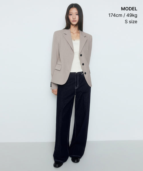 MUSINSA STANDARD WOMAN MUSINSA STANDARD WOMAN Jacket Regular Fit Blazer