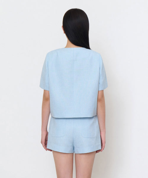 MUSINSA STANDARD WOMAN MUSINSA STANDARD WOMAN Jacket Sky Blue