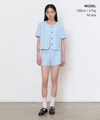 MUSINSA STANDARD WOMAN MUSINSA STANDARD WOMAN Jacket Sky Blue