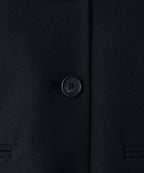 MUSINSA STANDARD WOMAN MUSINSA STANDARD WOMAN Women's Collarless 3 Button Crop Blazer [Black] Size S