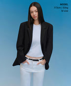 MUSINSA STANDARD WOMAN MUSINSA STANDARD WOMAN Women’s Oversized Blazer Black