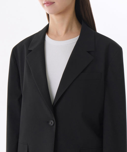 MUSINSA STANDARD WOMAN MUSINSA STANDARD WOMAN Women’s Oversized Blazer Black