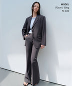 MUSINSA STANDARD WOMAN MUSINSA STANDARD WOMAN Women’s Oversized Blazer Gray