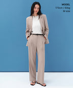 MUSINSA STANDARD WOMAN MUSINSA STANDARD WOMAN Women’s Oversized Blazer Light Beige