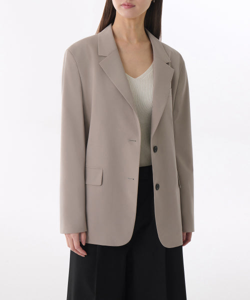 MUSINSA STANDARD WOMAN MUSINSA STANDARD WOMAN Women’s Oversized Blazer Light Beige
