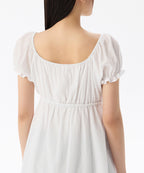 MUSINSA STANDARD WOMAN MUSINSA STANDARD WOMAN Cotton Babydoll Mini Dress (Size Option)