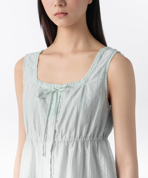 MUSINSA STANDARD WOMAN MUSINSA STANDARD WOMAN T-Shirt Sleeveless [Pale Mint]