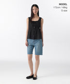 MUSINSA STANDARD WOMAN MUSINSA STANDARD WOMAN Women's T-Shirt Sleeveless [Black]