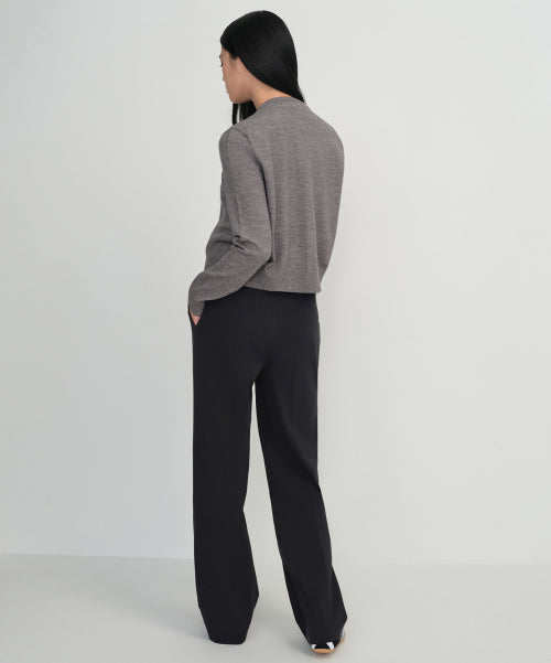 MUSINSA STANDARD WOMAN MUSINSA STANDARD WOMAN Slacks Charcoal Gray