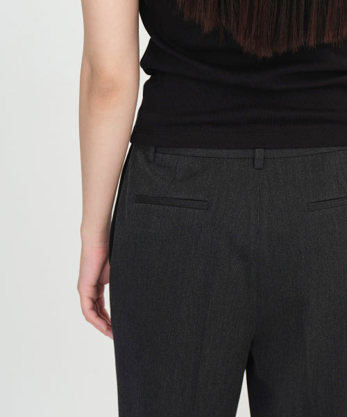 MUSINSA STANDARD WOMAN MUSINSA STANDARD WOMAN Slacks Charcoal Gray
