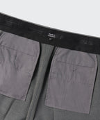 MUSINSA STANDARD WOMAN MUSINSA STANDARD WOMAN Slacks Wide Hidden Banding [Melange Gray]