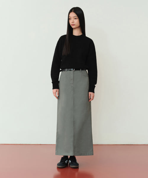 MUSINSA STANDARD WOMAN MUSINSA STANDARD WOMAN Skirt Smoke Green