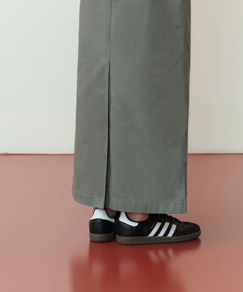 MUSINSA STANDARD WOMAN MUSINSA STANDARD WOMAN Skirt Smoke Green