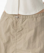 MUSINSA STANDARD WOMAN MUSINSA STANDARD WOMAN Nylon Parachute Skirt [Light Beige]