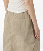 MUSINSA STANDARD WOMAN MUSINSA STANDARD WOMAN Nylon Parachute Skirt [Light Beige]