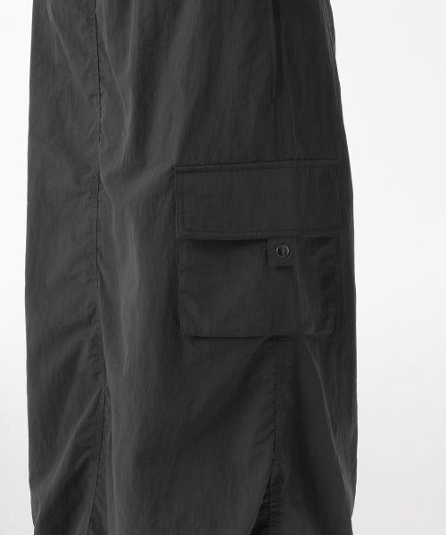 MUSINSA STANDARD WOMAN MUSINSA STANDARD WOMAN Nylon Parachute Skirt Dark Gray