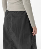 MUSINSA STANDARD WOMAN MUSINSA STANDARD WOMAN Nylon Parachute Skirt Dark Gray