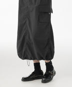 MUSINSA STANDARD WOMAN MUSINSA STANDARD WOMAN Nylon Parachute Skirt Dark Gray