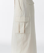 MUSINSA STANDARD WOMAN MUSINSA STANDARD WOMAN Cargo Maxi Skirt (Cream)