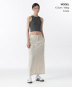 MUSINSA STANDARD WOMAN MUSINSA STANDARD WOMAN Cargo Maxi Skirt (Cream)