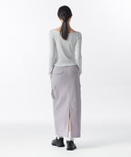 MUSINSA STANDARD WOMAN MUSINSA STANDARD WOMAN Cargo Maxi Skirt [Lavender]