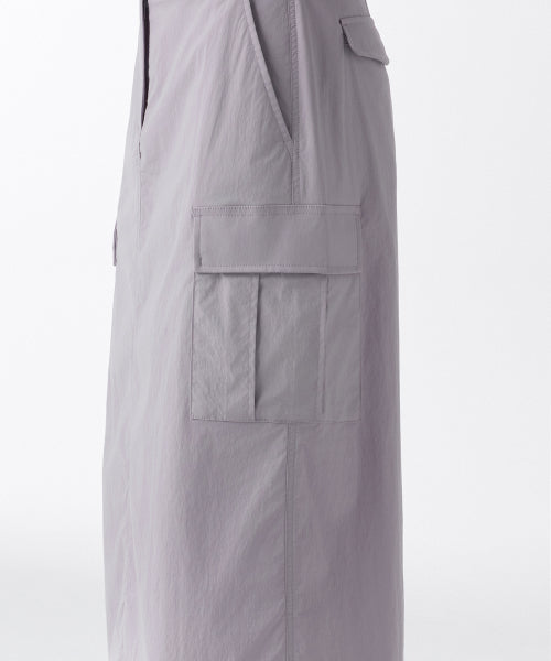 MUSINSA STANDARD WOMAN MUSINSA STANDARD WOMAN Cargo Maxi Skirt [Lavender]