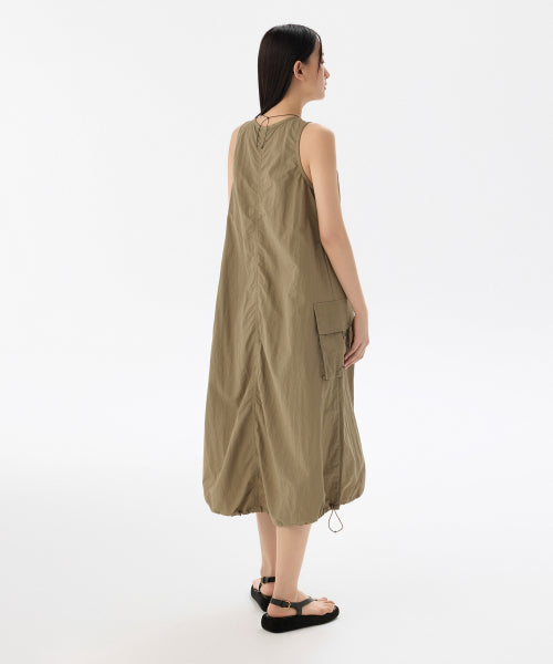 MUSINSA STANDARD WOMAN MUSINSA STANDARD WOMAN Women's Cargo Dress Dusty Beige