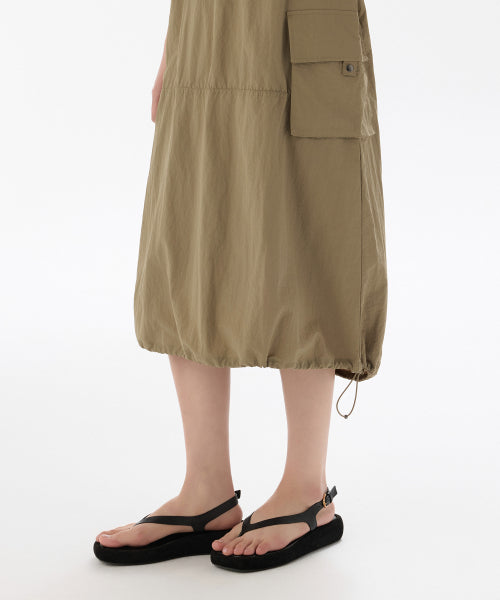 MUSINSA STANDARD WOMAN MUSINSA STANDARD WOMAN Women's Cargo Dress Dusty Beige