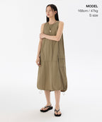 MUSINSA STANDARD WOMAN MUSINSA STANDARD WOMAN Women's Cargo Dress Dusty Beige