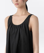 MUSINSA STANDARD WOMAN MUSINSA STANDARD WOMAN Cotton Tiered Mini Dress (Black)