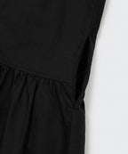 MUSINSA STANDARD WOMAN MUSINSA STANDARD WOMAN Cotton Tiered Mini Dress (Black)