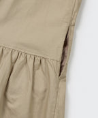 MUSINSA STANDARD WOMAN MUSINSA STANDARD WOMAN Women's Cotton Tiered Mini Dress (Beige)